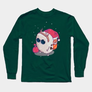 happy santa sushi Long Sleeve T-Shirt